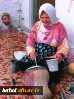 بازدید از موزه بانو مکرمه قنبری (نقاش بی سوادی که به شهرت جهانی رسید.)