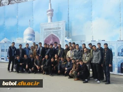 اردوی فرهنگی دانشجویان به مشهد مقدس