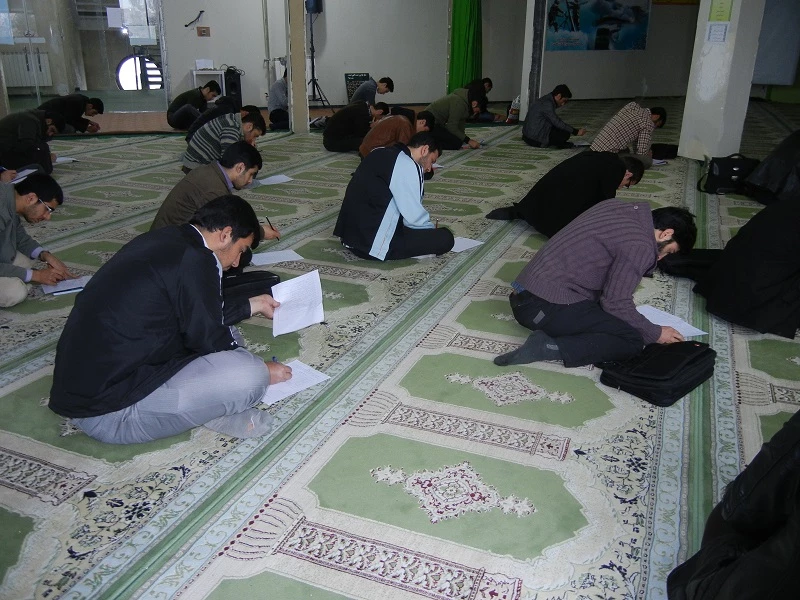 مرحله مقدماتی آزمون کتبی جشنواره علمی ادبی