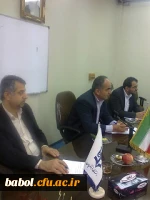 با حضور ریاست  و معاونت محترم اداره آموزش و پرورش  شهرستان بابل و مدیران و نماینده معلمان راهنمای مجری طرح کارورزی