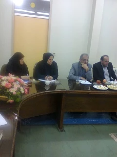 با حضور ریاست  و معاونت محترم اداره آموزش و پرورش  شهرستان بابل و مدیران و نماینده معلمان راهنمای مجری طرح کارورزی