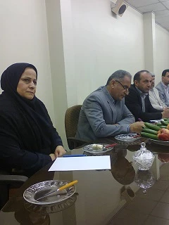 با حضور ریاست  و معاونت محترم اداره آموزش و پرورش  شهرستان بابل و مدیران و نماینده معلمان راهنمای مجری طرح کارورزی