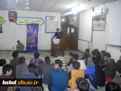 سلسله جلسات تریبون آزادبا موضوع انرژی هسته ای در خوابگاه شهید علامه زاده مرکز