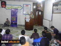 سلسله جلسات تریبون آزادبا موضوع انرژی هسته ای در خوابگاه شهید علامه زاده مرکز