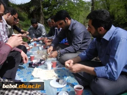 اردوی یک روز تفریحی دانشجویان به منطقه بندپی شهرستان بابل