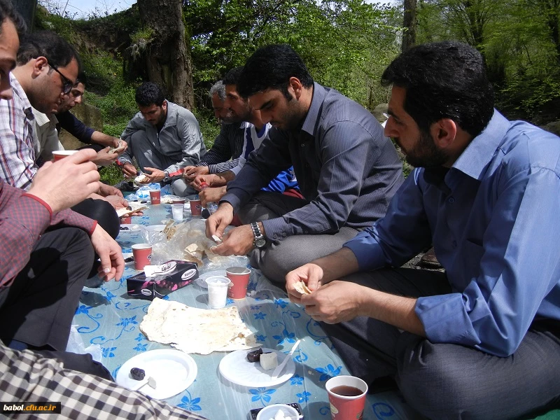 اردوی یک روز تفریحی دانشجویان به منطقه بندپی شهرستان بابل