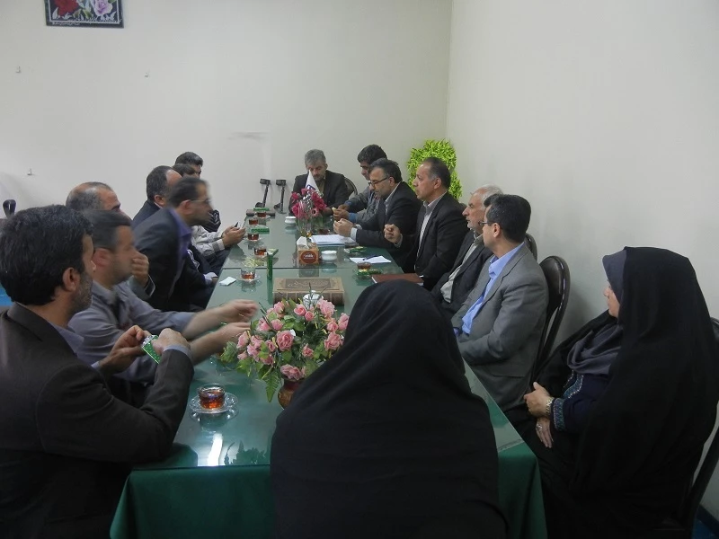 جلسه هماهنگی معاونت مالی دانشگاه فرهنگیان استان جهت تاسیس شرکت تعاونی مصرف