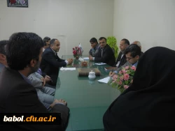 جلسه هماهنگی معاونت مالی دانشگاه فرهنگیان استان جهت تاسیس شرکت تعاونی مصرف