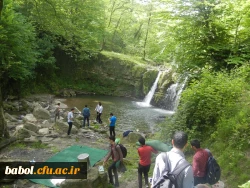 اردوی یک روزه دانشجویان غیربومی مرکز به منطقه زیبای بندپی شهرستان بابل