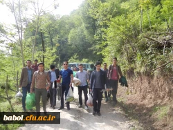 اردوی یک روزه دانشجویان غیربومی مرکز به منطقه زیبای بندپی شهرستان بابل