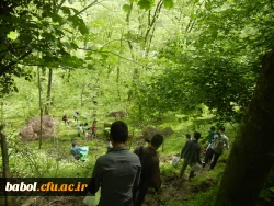 اردوی یک روزه دانشجویان غیربومی مرکز به منطقه زیبای بندپی شهرستان بابل
