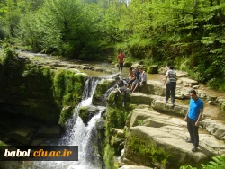 اردوی یک روزه دانشجویان غیربومی مرکز به منطقه زیبای بندپی شهرستان بابل