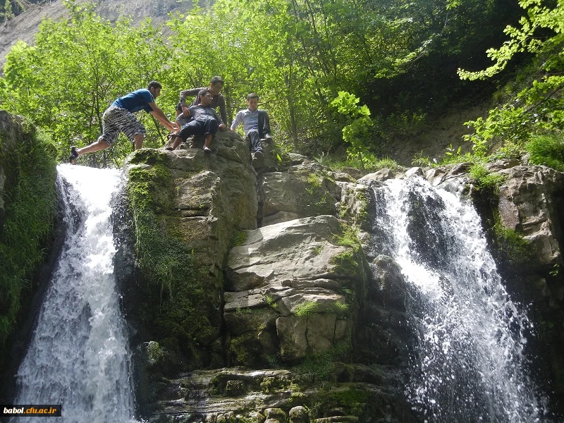 اردوی یک روزه دانشجویان غیربومی مرکز به منطقه زیبای بندپی شهرستان بابل