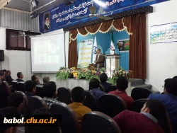 آیین گرامی داشت هفته معلم و تجلیل از دانشجویان برتر علمی