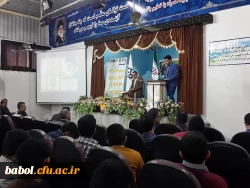 آیین گرامی داشت هفته معلم و تجلیل از دانشجویان برتر علمی