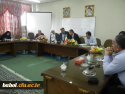 دومین جلسه
شورای استقرار مدیریت امور پردیس های استان مازندران