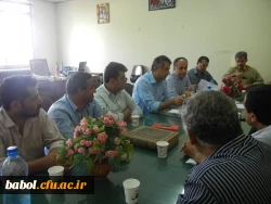 جلسه کمیته های چهارگانه مرکز با عنوان پروژه مهر