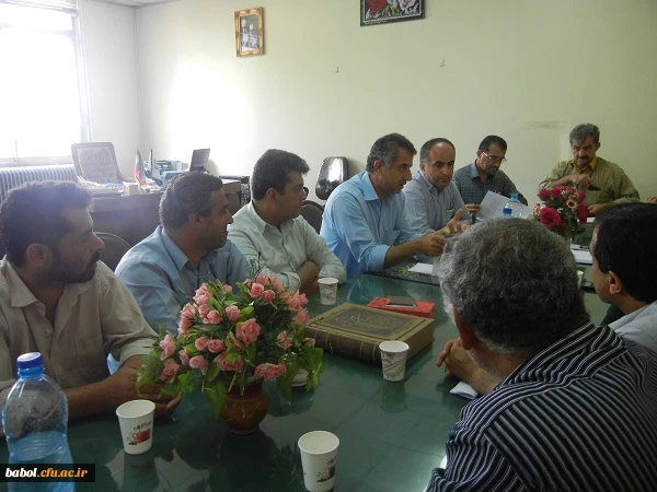 جلسه کمیته های چهارگانه مرکز با عنوان پروژه مهر