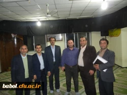 حضور برخی از استادان در خوابگاه