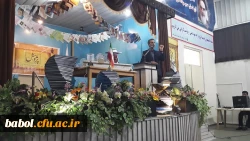 سخنرانی علمی دکتر رضا خانبابایی فوق دکتری فیزیک درباره نرو آموزش ، استاد دانشگاه صنعتی نوشیروانی بابل و استاد مدعو دانشگاه اتاوا کانادا در مراسم هفته پژوهش