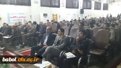 سخنرانی علمی دکتر رضا خانبابایی فوق دکتری فیزیک درباره نرو آموزش ، استاد دانشگاه صنعتی نوشیروانی بابل و استاد مدعو دانشگاه اتاوا کانادا در مراسم هفته پژوهش