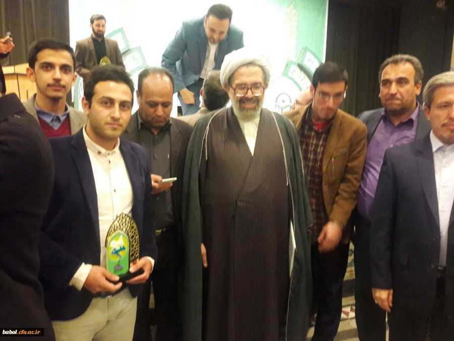 درخشش دانشجوی رشته علوم تربیتی سیدحسن صفری ارچی و کسب رتبه دوم در سی و یکمین جشنواره ملی قرآن و عترت