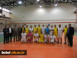 مسابقه دوستانه بین مرکز با پردیس دکترشریعتی ساری