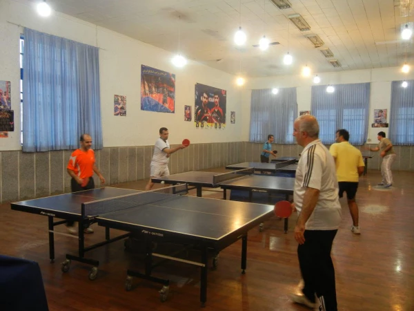 مسابقه دوستانه ورزشی بین مرکز با پردیس دکترشریعتی ساری