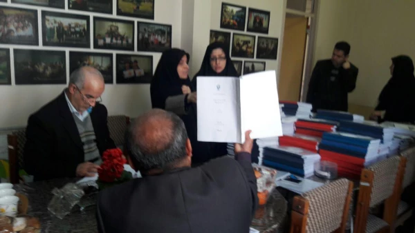 بازدید استادان کارورزی مرکز از فعالیت های کارورزی مرکز حضرت فاطمه الزهراء (س) قائمشهر