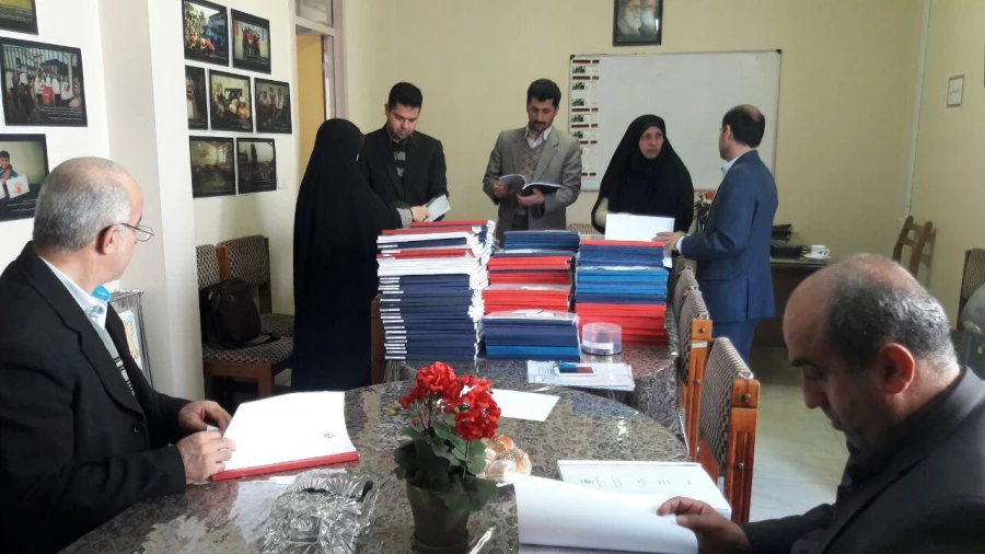 بازدید استادان کارورزی مرکز از فعالیت های کارورزی مرکز حضرت فاطمه الزهراء (س) قائمشهر