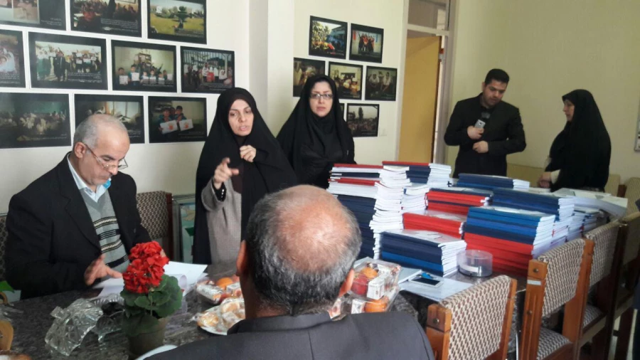 بازدید استادان کارورزی مرکز از فعالیت های کارورزی مرکز حضرت فاطمه الزهراء (س) قائمشهر