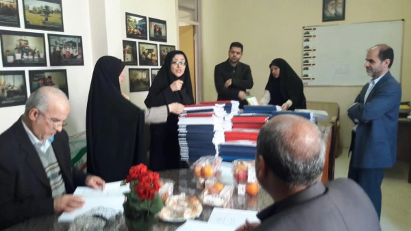 بازدید استادان کارورزی مرکز از فعالیت های کارورزی مرکز حضرت فاطمه الزهراء (س) قائمشهر