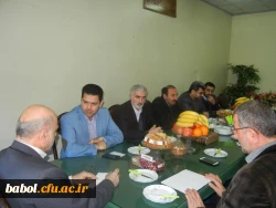 حضور آقای نیازآذری نماینده محترم شهرستان بابل در مجلس شورای اسلامی در مرکز