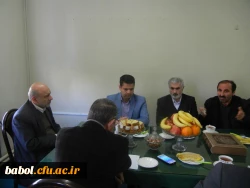 حضور آقای نیازآذری نماینده محترم شهرستان بابل در مجلس شورای اسلامی در مرکز