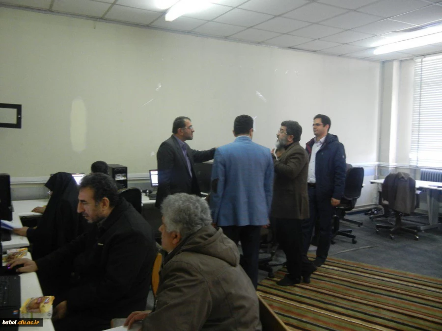 آزمون الکترونیکی سرپرستان سرای دانشجویی استان مازندران در مرکز