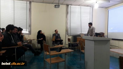 جلسه دفاع اولین دانشجوی   رشته علوم تربیتی درس کارورزی1