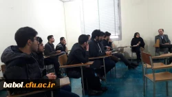 جلسه دفاع اولین دانشجوی   رشته علوم تربیتی در درس کارورزی1