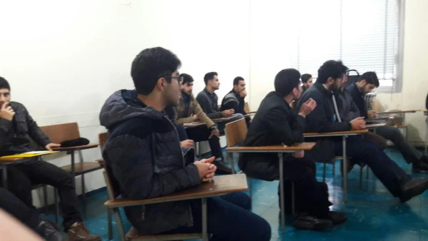 جلسه دفاع اولین دانشجوی   رشته علوم تربیتی در درس کارورزی1