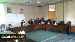 جلسه دفاع دانشجویان رشته زبان و ادبیات فارسی در درس کارورزی1