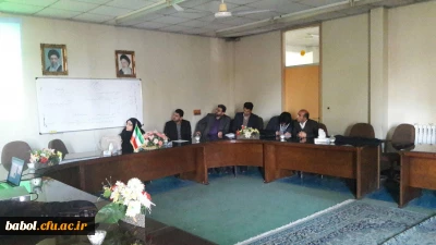 جلسه دفاع درس کارورزی یک دانشجویان رشته زبان و ادبیات فارسی