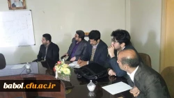 جلسه دفاع دانشجویان رشته زبان و ادبیات فارسی در درس کارورزی1