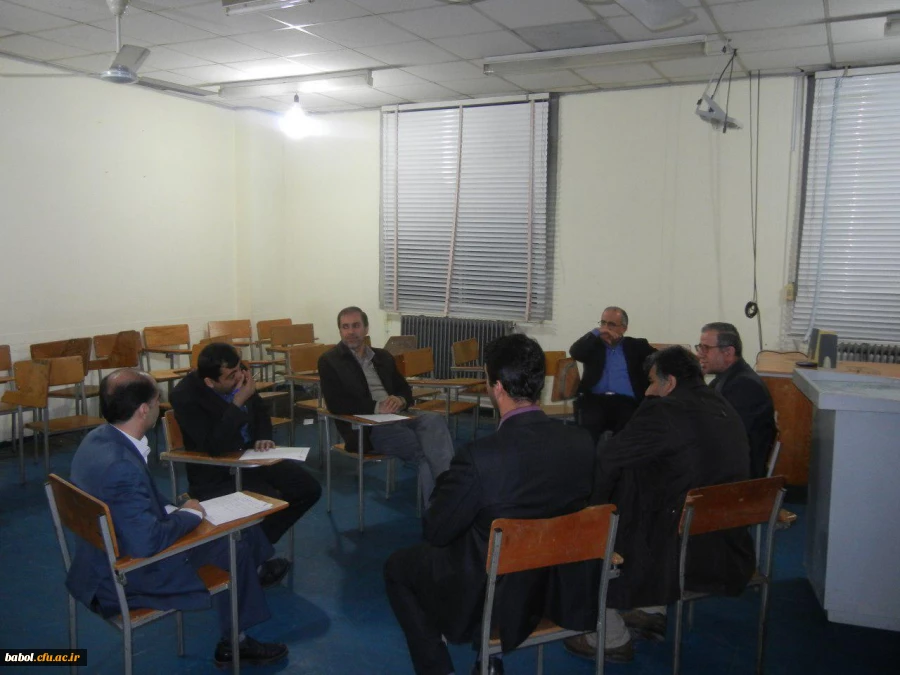 جلسه کارگروههای آموزشی  95/12/10