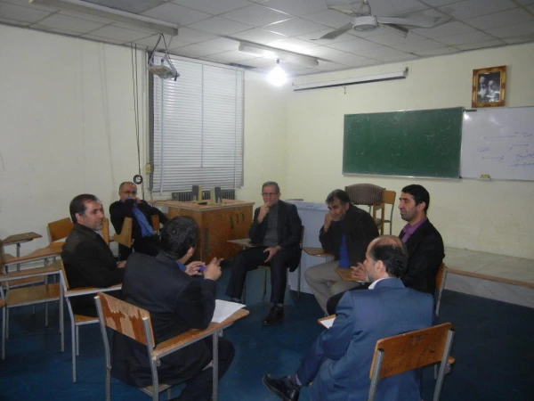 جلسه کارگروههای آموزشی