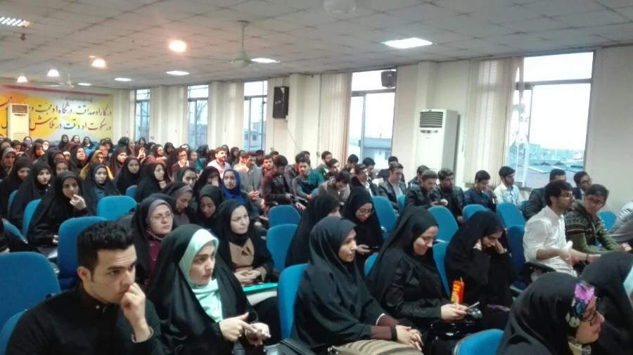 آیین گرامیداشت و  تجلیل از دانشجویان برتر دانشگاه فرهنگیان استان مازندران در مرکز حضرت فاطمه الزهرا(س) قائمشهر