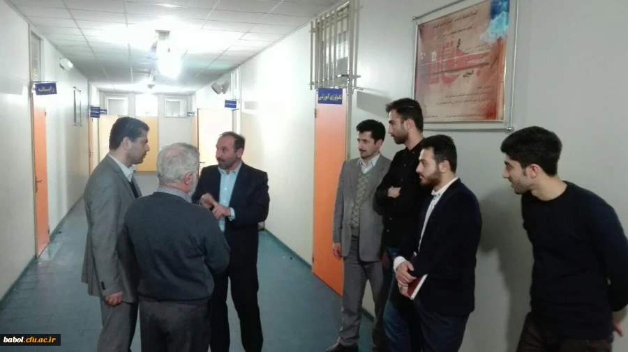 حضور بازرسان محترم آموزشی دانشگاه فرهنگیان استان در مرکز