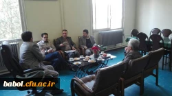حضور بازرسان محترم آموزشی دانشگاه فرهنگیان استان در مرکز