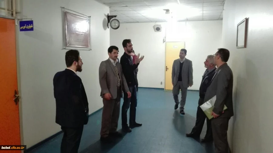 حضور بازرسان محترم آموزشی دانشگاه فرهنگیان استان در مرکز