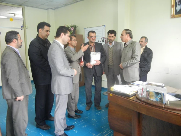 مجمع عمومی کارکنان با سرپرست محترم دکتر شریعتی مازندران