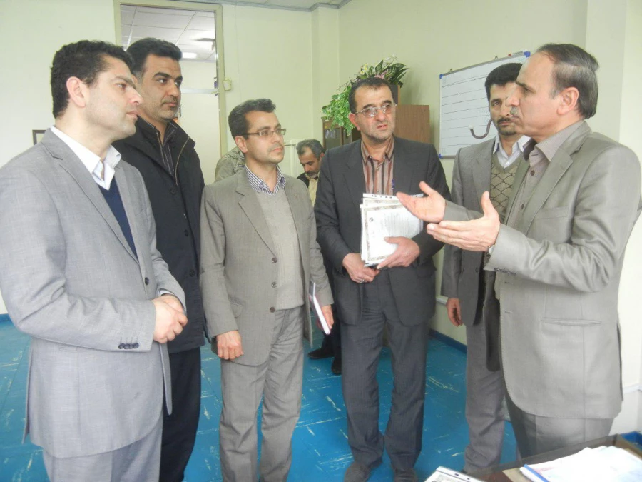 مجمع عمومی کارکنان با سرپرست محترم دکتر شریعتی مازندران