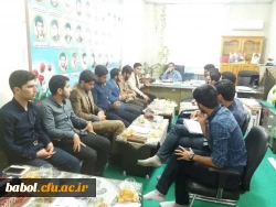 نشست دبیران کانون های دانشجویی با کارشناس فرهنگی